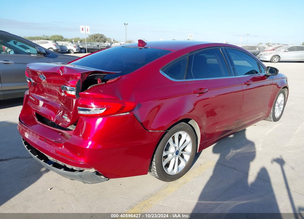 2019 FORD FUSION SE VIN: 3FA6P0HD8KR148287
