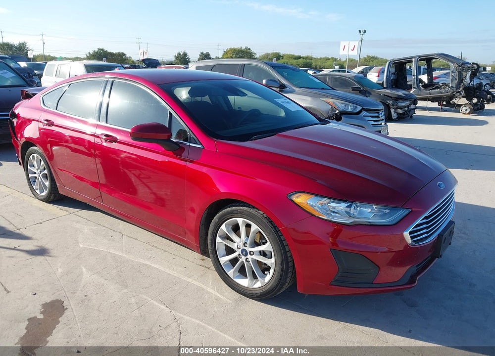2019 FORD FUSION SE VIN: 3FA6P0HD8KR148287