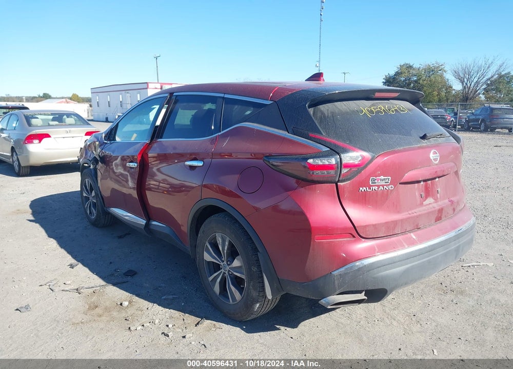 2019 NISSAN MURANO S VIN: 5N1AZ2MSXKN106586