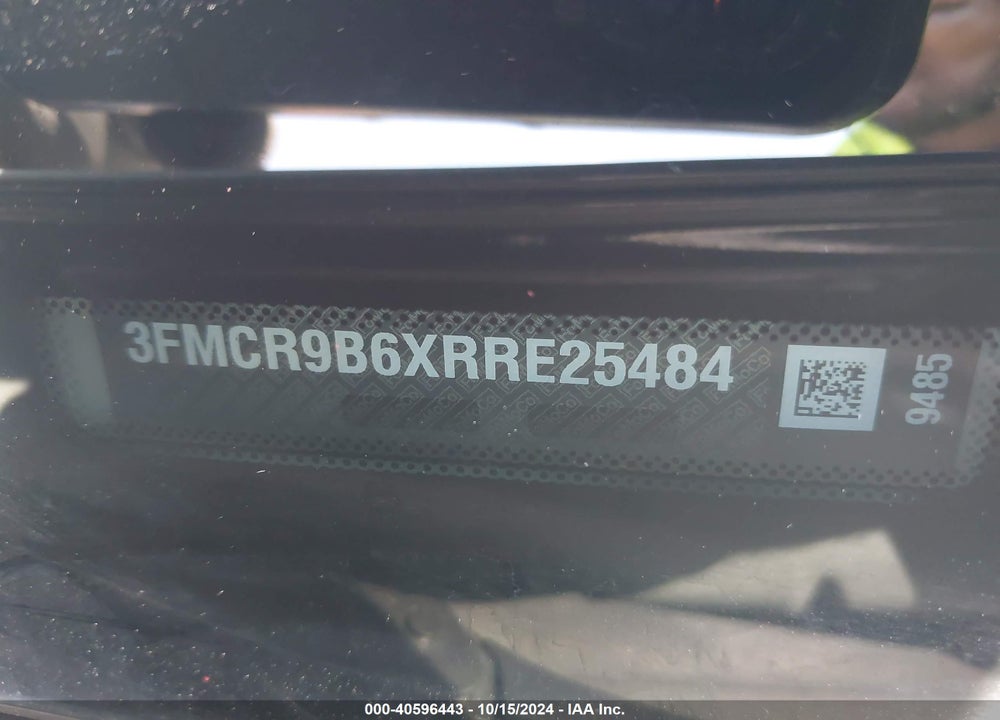 2024 FORD BRONCO SPORT BIG BEND VIN: 3FMCR9B6XRRE25484