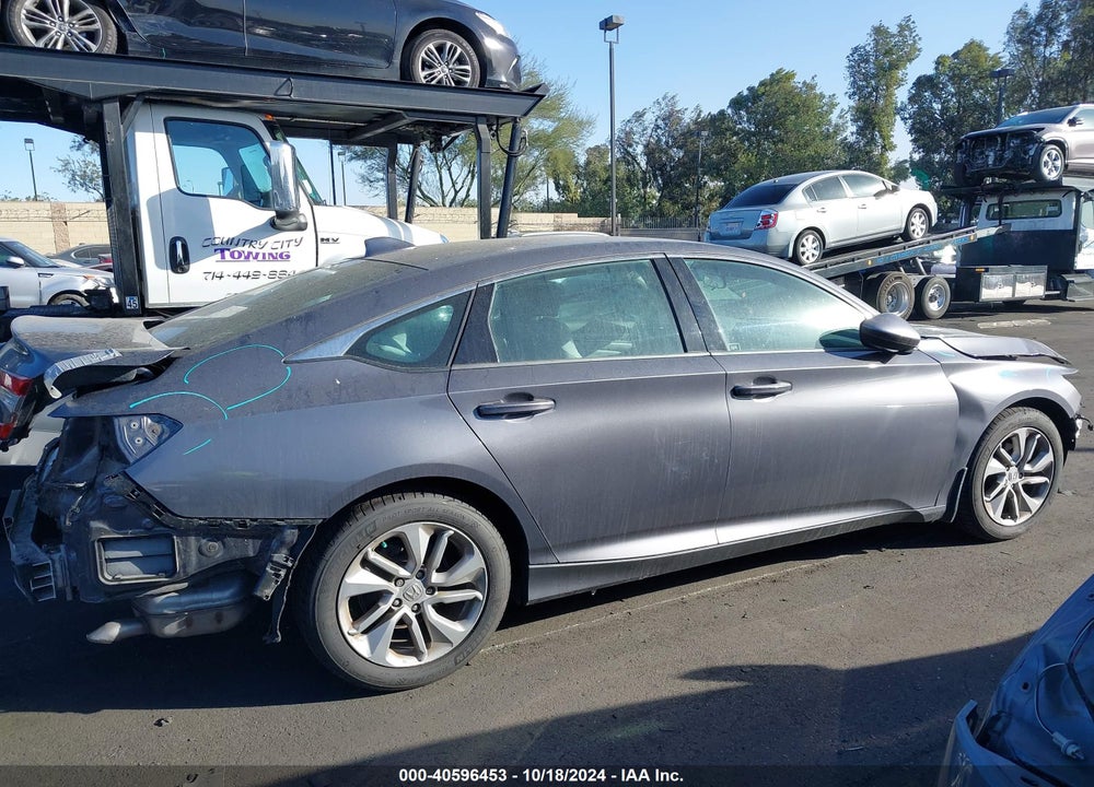2018 HONDA ACCORD LX VIN: 1HGCV1F12JA013348