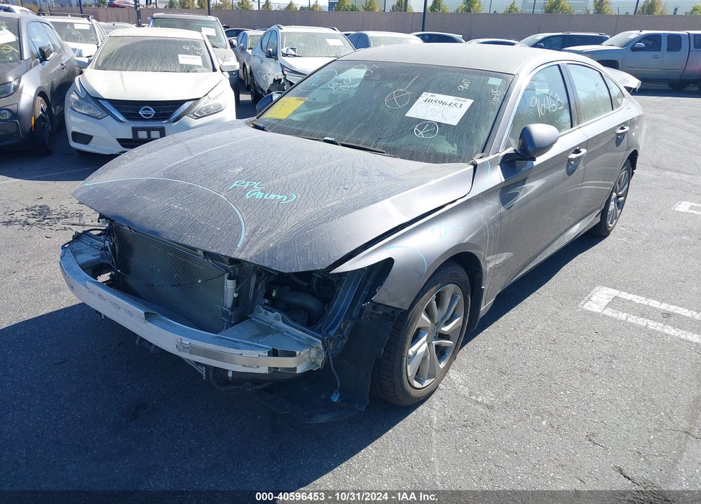 2018 HONDA ACCORD LX VIN: 1HGCV1F12JA013348