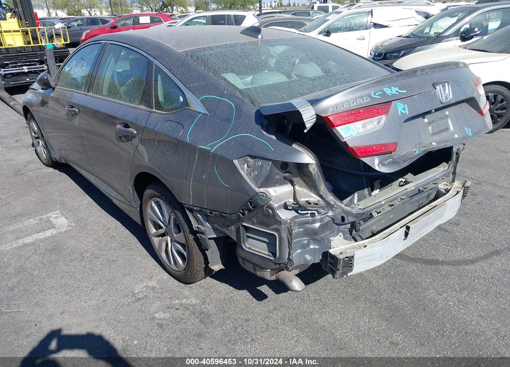 2018 HONDA ACCORD LX VIN: 1HGCV1F12JA013348