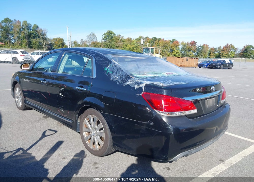 2011 TOYOTA AVALON LIMITED VIN: 4T1BK3DB3BU406135