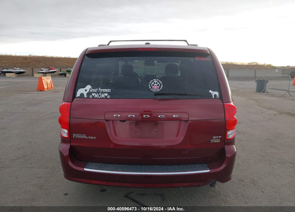 2018 DODGE GRAND CARAVAN SXT VIN: 2C4RDGCG1JR266700