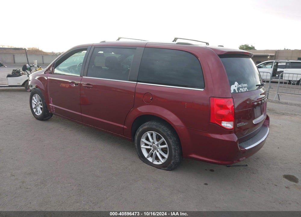 2018 DODGE GRAND CARAVAN SXT VIN: 2C4RDGCG1JR266700