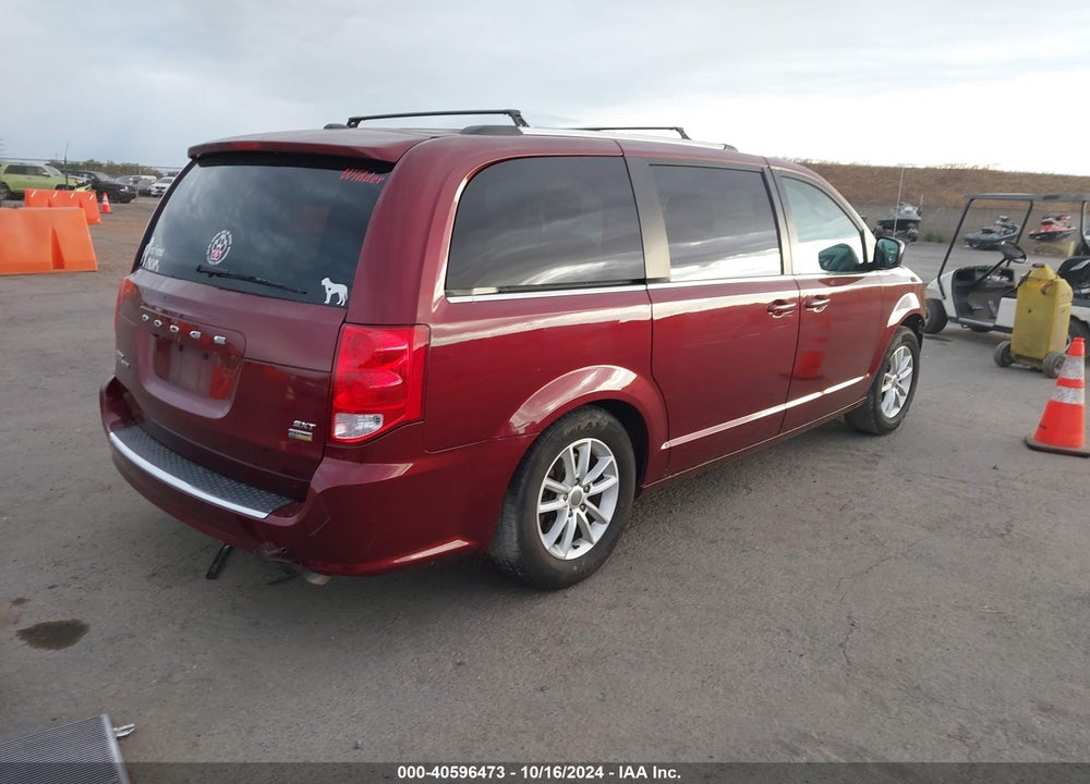 2018 DODGE GRAND CARAVAN SXT VIN: 2C4RDGCG1JR266700