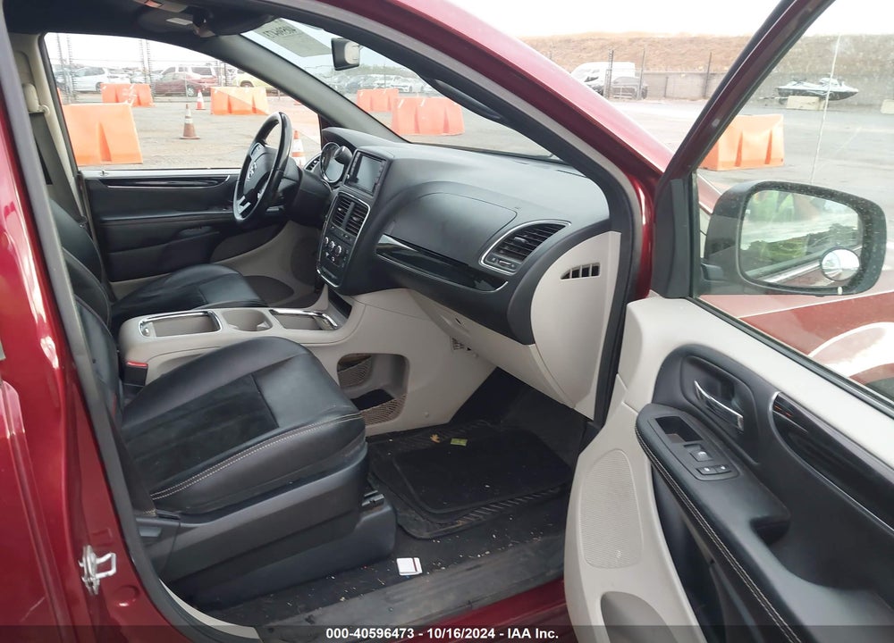2018 DODGE GRAND CARAVAN SXT VIN: 2C4RDGCG1JR266700