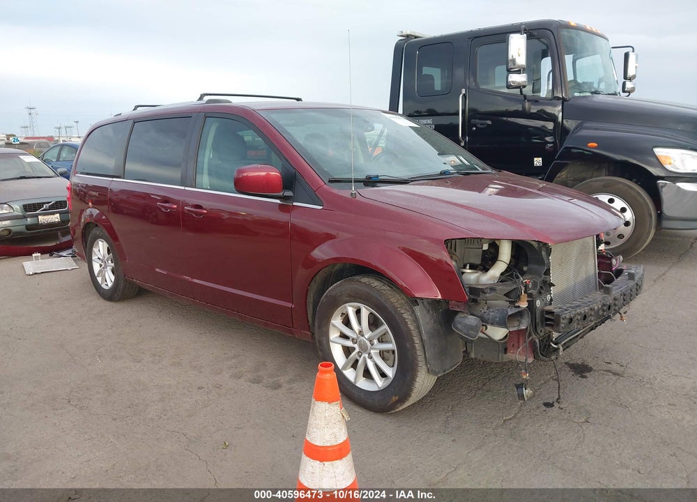 2018 DODGE GRAND CARAVAN SXT VIN: 2C4RDGCG1JR266700