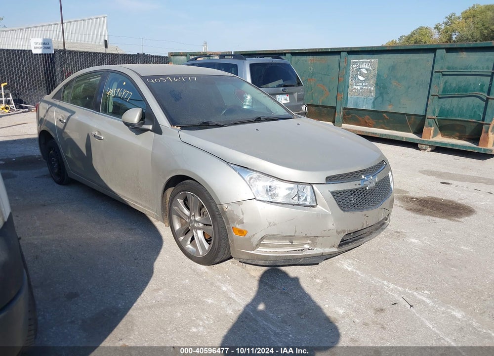 2013 CHEVROLET CRUZE LTZ VIN: 1G1PG5SBXD7140164