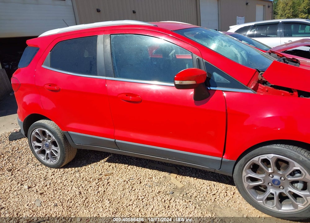 2019 FORD ECOSPORT TITANIUM VIN: MAJ6S3KL4KC279604