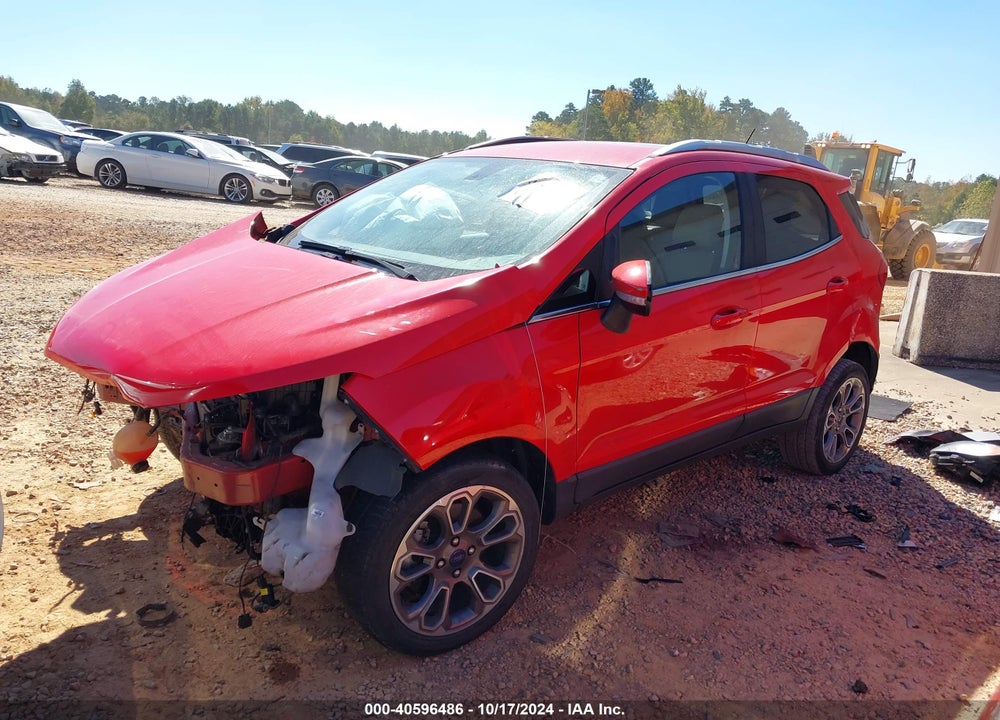 2019 FORD ECOSPORT TITANIUM VIN: MAJ6S3KL4KC279604