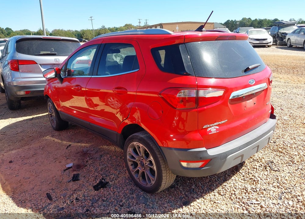 2019 FORD ECOSPORT TITANIUM VIN: MAJ6S3KL4KC279604