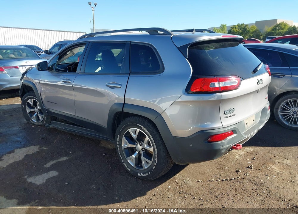 2018 JEEP CHEROKEE TRAILHAWK 4X4 VIN: 1C4PJMBB9JD541527