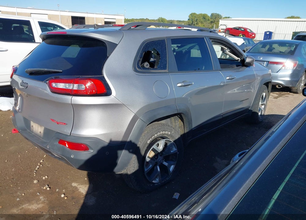 2018 JEEP CHEROKEE TRAILHAWK 4X4 VIN: 1C4PJMBB9JD541527
