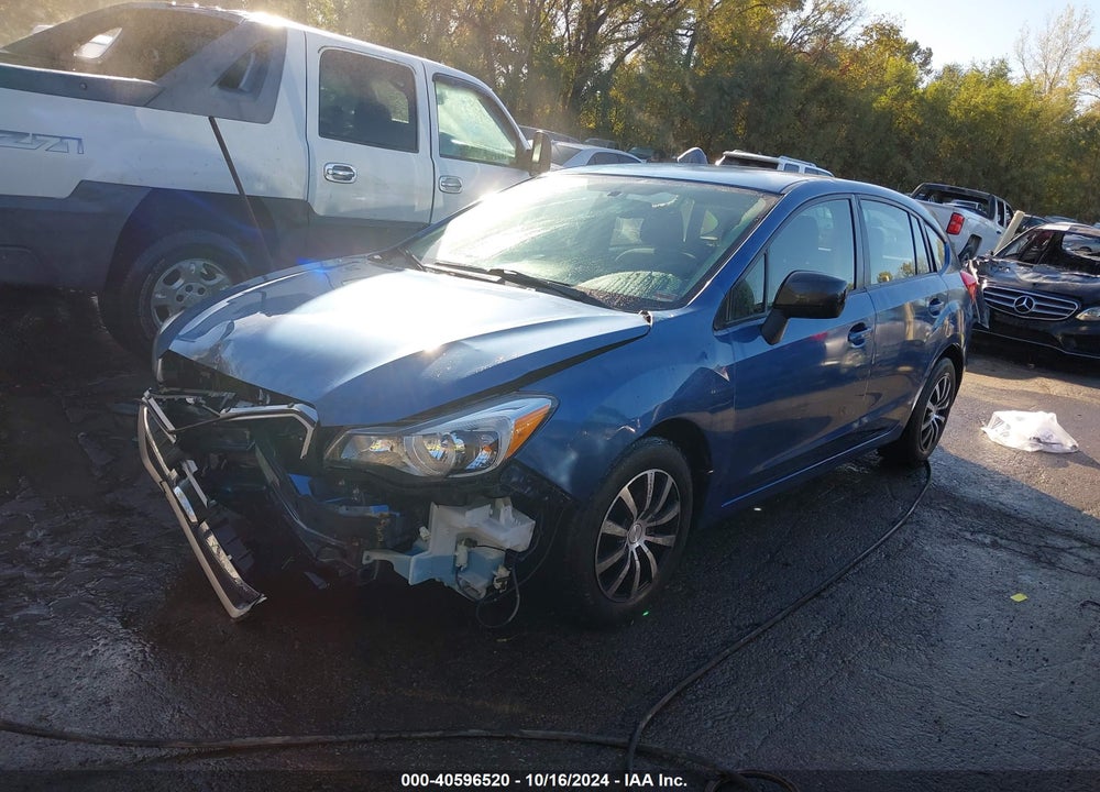 2014 SUBARU IMPREZA 2.0I VIN: JF1GPAA69E8291504