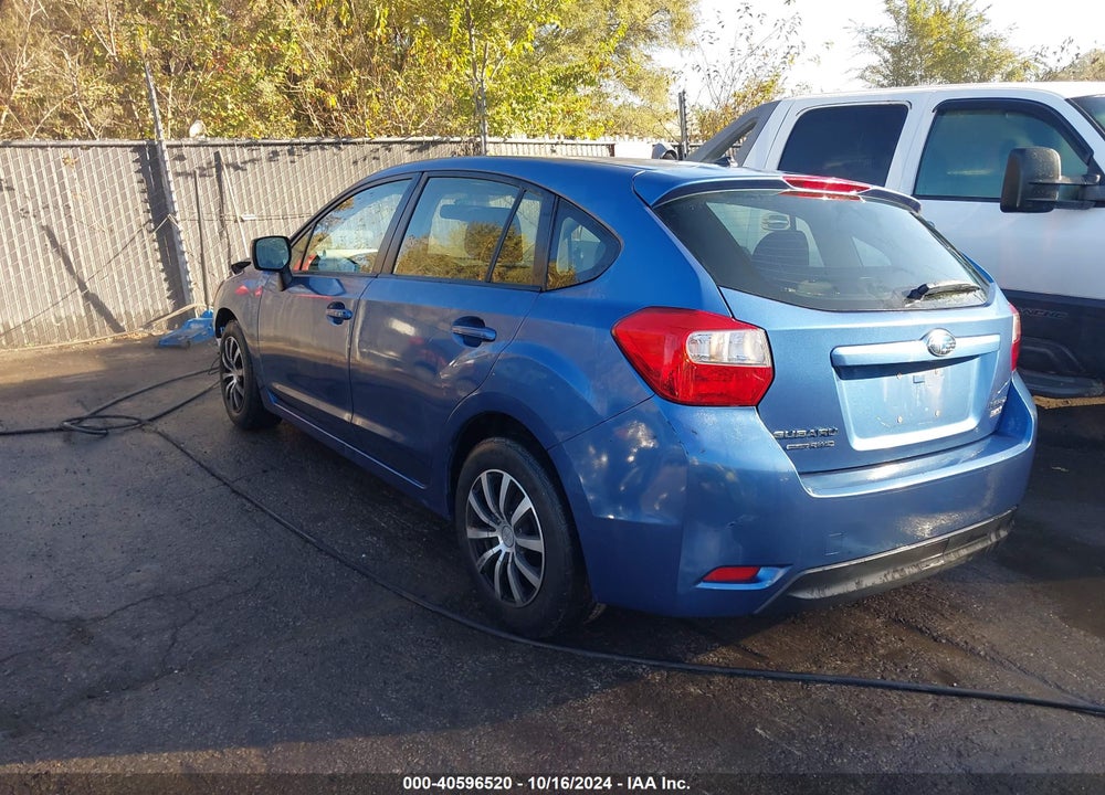 2014 SUBARU IMPREZA 2.0I VIN: JF1GPAA69E8291504