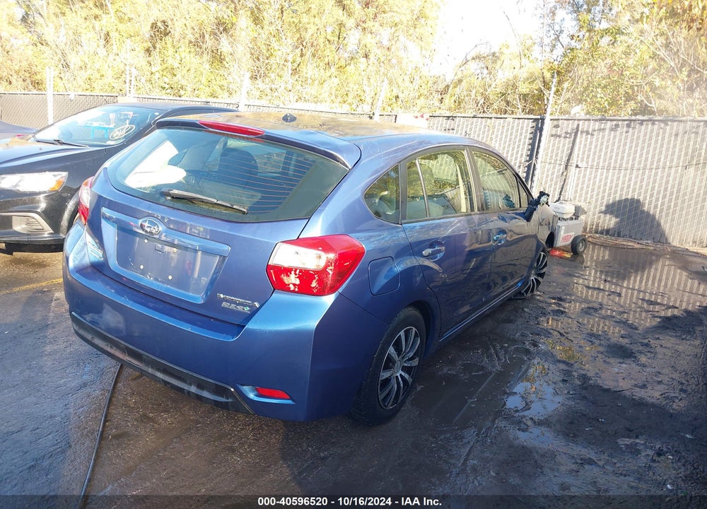 2014 SUBARU IMPREZA 2.0I VIN: JF1GPAA69E8291504