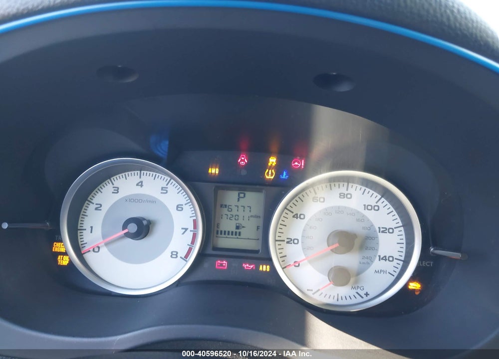 2014 SUBARU IMPREZA 2.0I VIN: JF1GPAA69E8291504