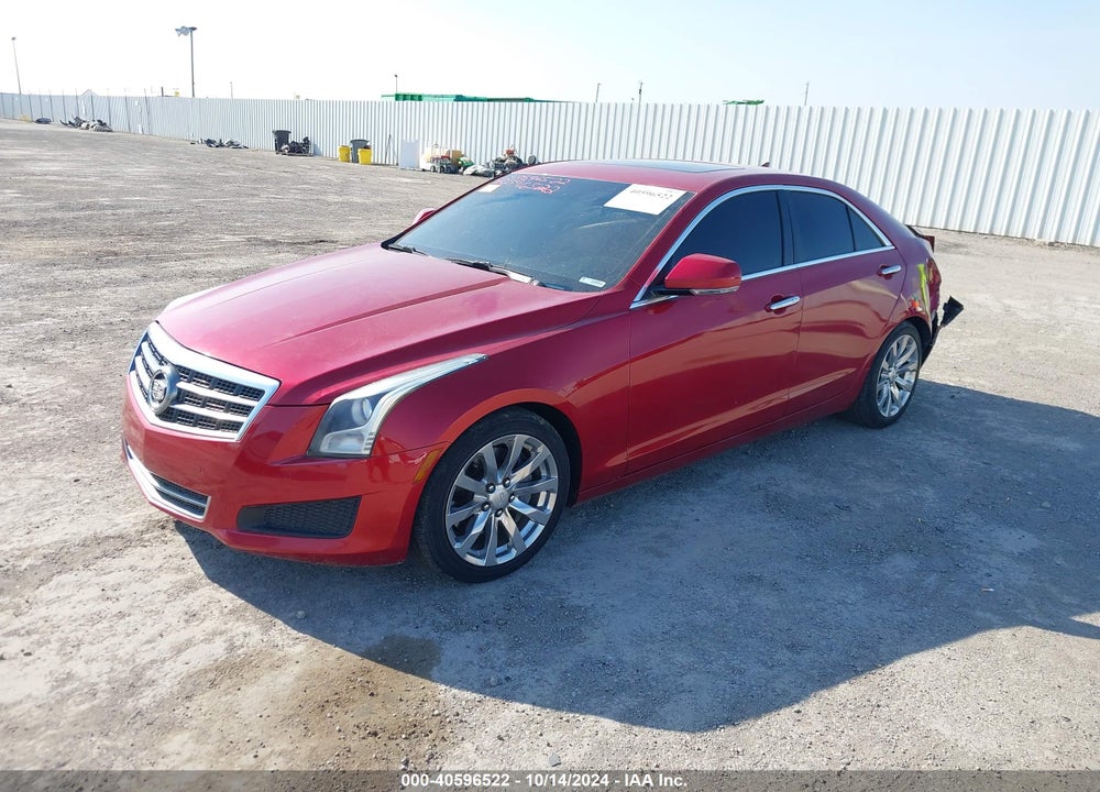 2013 CADILLAC ATS LUXURY VIN: 1G6AB5RX1D0150736