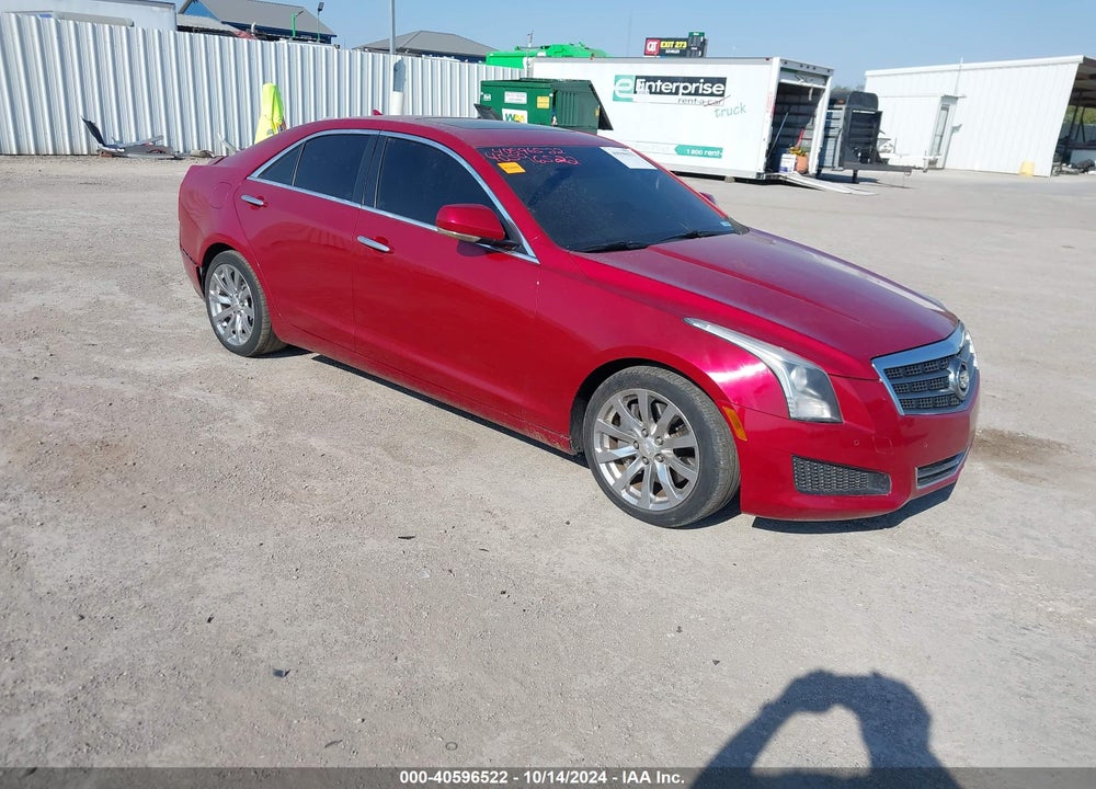 2013 CADILLAC ATS LUXURY VIN: 1G6AB5RX1D0150736