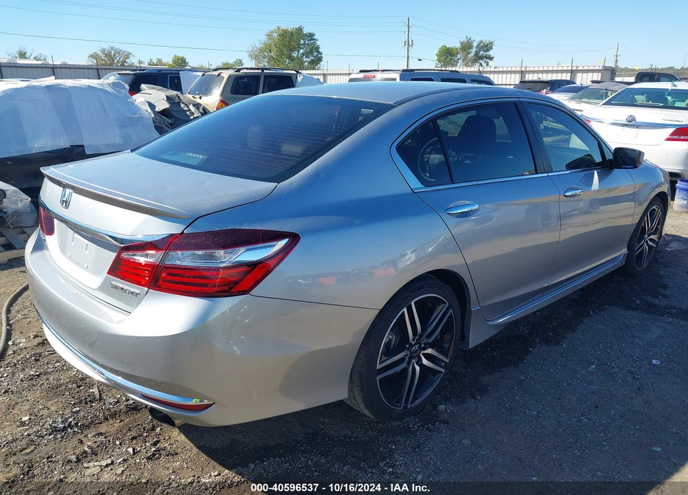 2016 HONDA ACCORD SPORT VIN: 1HGCR2F5XGA071486