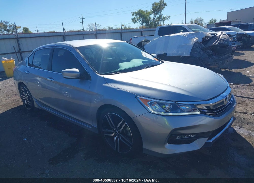 2016 HONDA ACCORD SPORT VIN: 1HGCR2F5XGA071486