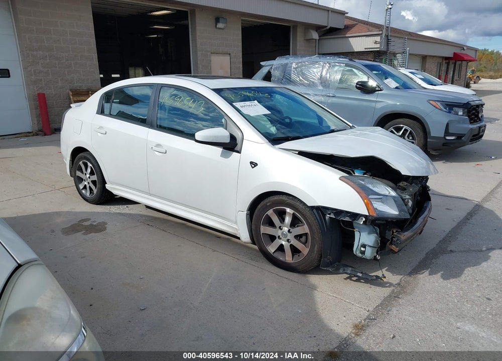 2012 NISSAN SENTRA 2.0 SR VIN: 3N1AB6AP0CL643679