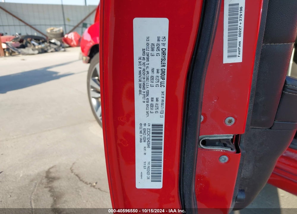 2013 DODGE CHARGER R/T PLUS VIN: 2C3CDXCT6DH635049