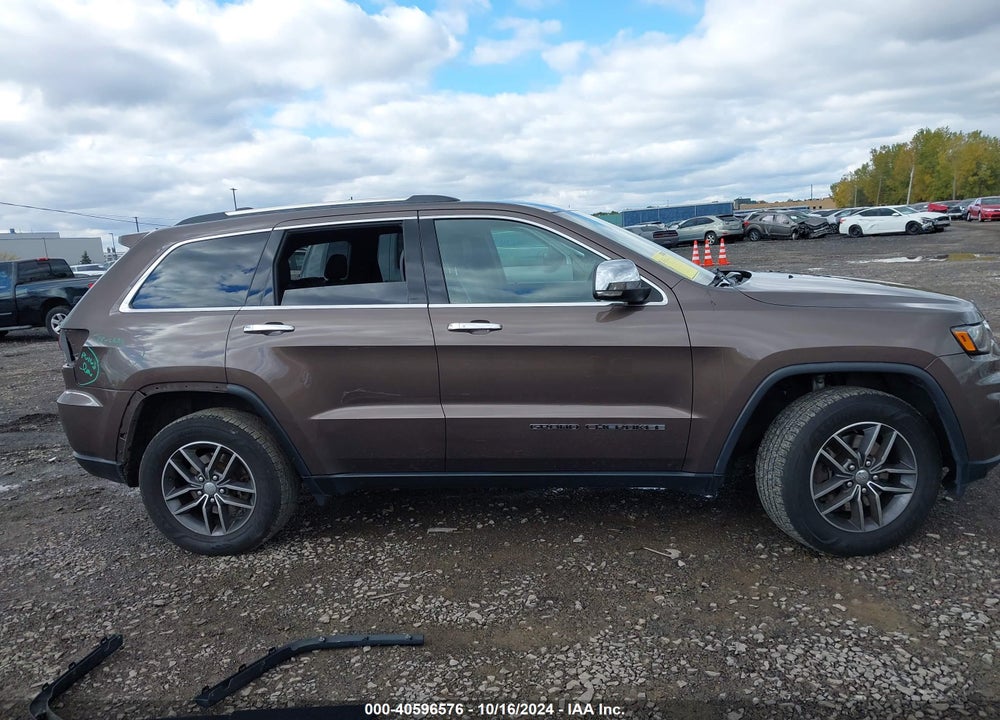 2017 JEEP GRAND CHEROKEE LIMITED 4X4 VIN: 1C4RJFBT9HC711107