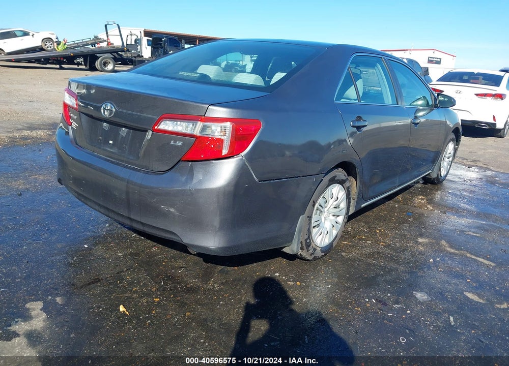 2014 TOYOTA CAMRY LE VIN: 4T4BF1FK6ER393350