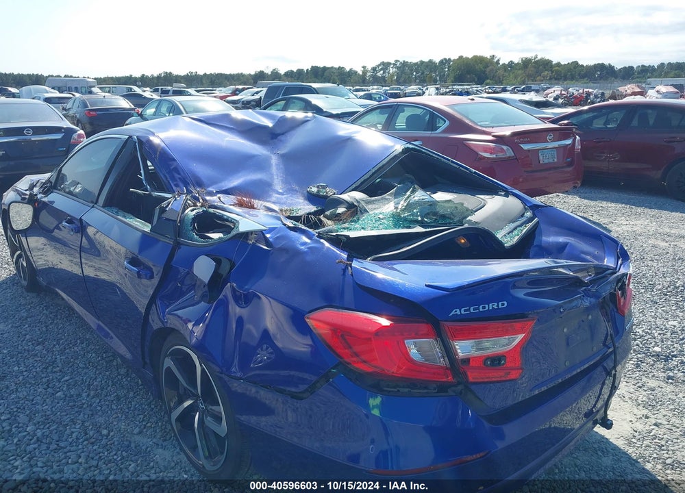 2020 HONDA ACCORD SPORT VIN: 1HGCV1F37LA101526