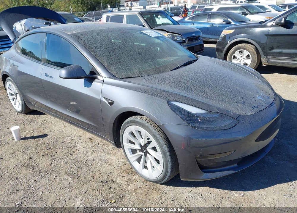 2022 TESLA MODEL 3 LONG RANGE DUAL MOTOR ALL-WHEEL DRIVE VIN: 5YJ3E1EB8NF272836