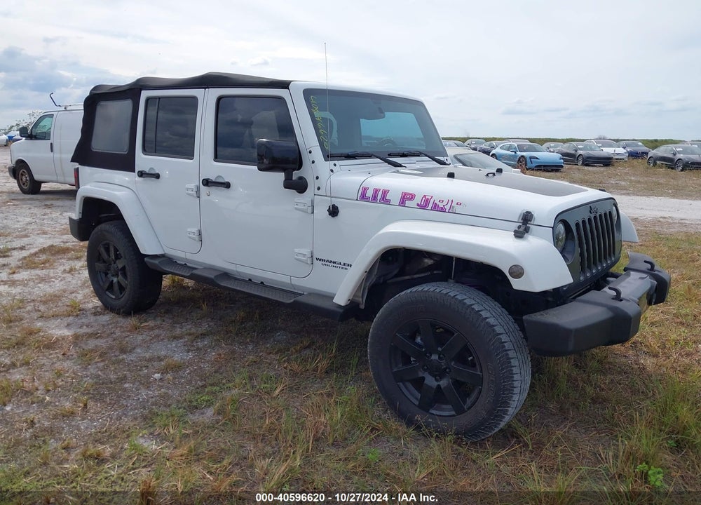 2014 JEEP WRANGLER UNLIMITED ALTITUDE VIN: 1C4BJWEG2EL273736