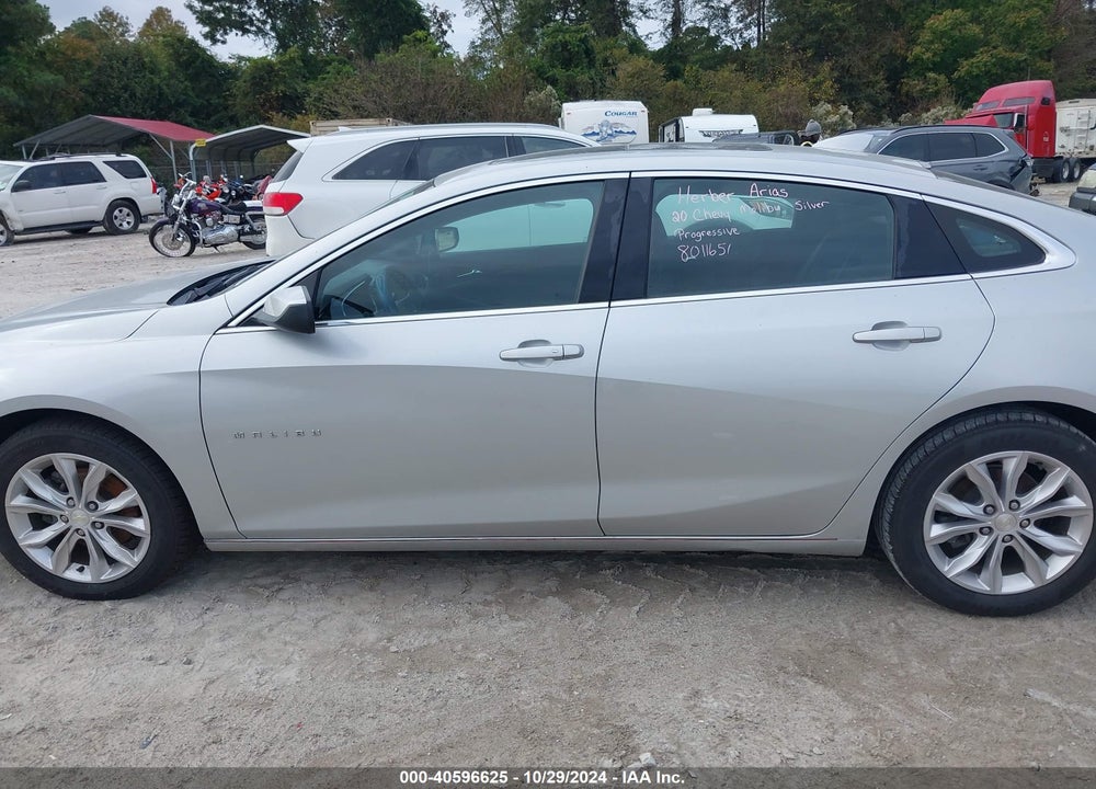 2020 CHEVROLET MALIBU FWD LT VIN: 1G1ZD5ST9LF007717