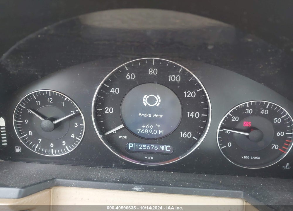 2009 MERCEDES-BENZ E 350 4MATIC VIN: WDBUF87X89B366578