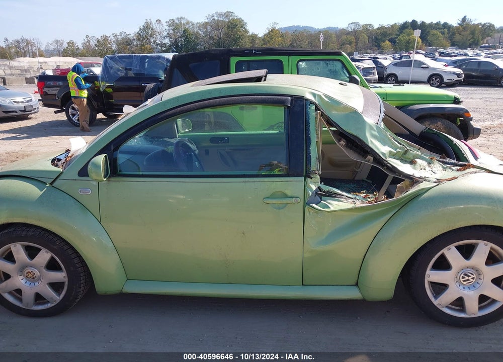2003 VOLKSWAGEN NEW BEETLE GLX VIN: 3VWDD21C03M404313