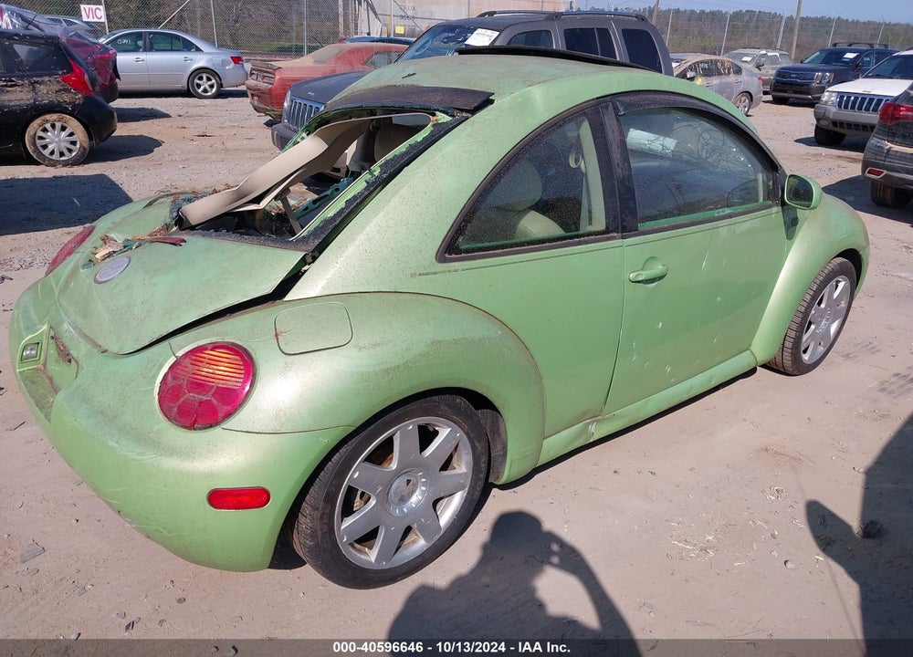 2003 VOLKSWAGEN NEW BEETLE GLX VIN: 3VWDD21C03M404313