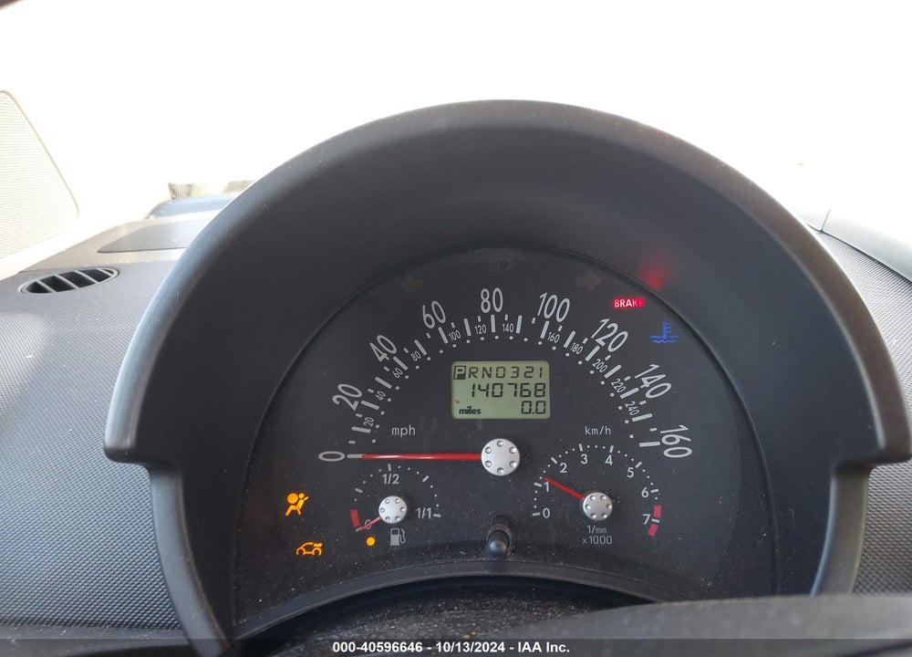 2003 VOLKSWAGEN NEW BEETLE GLX VIN: 3VWDD21C03M404313