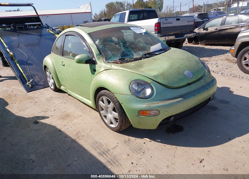 2003 VOLKSWAGEN NEW BEETLE GLX VIN: 3VWDD21C03M404313