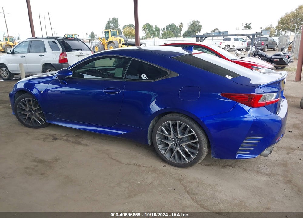 2015 LEXUS RC 350 VIN: JTHHE5BC3F5009536