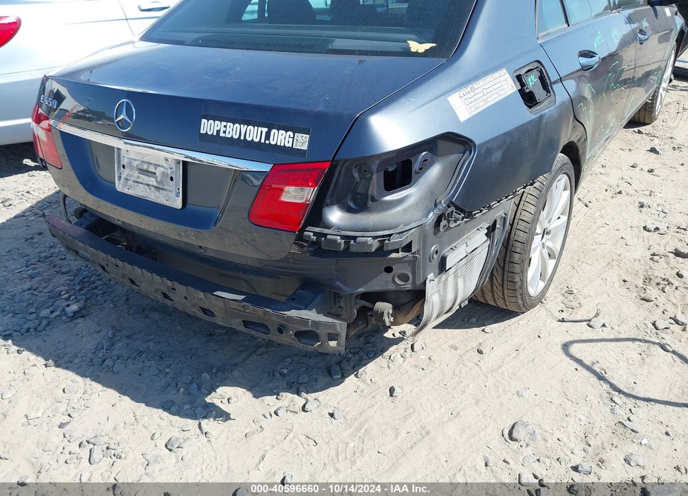 2011 MERCEDES-BENZ E 550 VIN: WDDHF7CB1BA279775