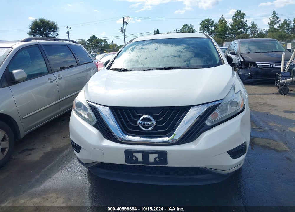 2017 NISSAN MURANO S VIN: 5N1AZ2MH3HN189890