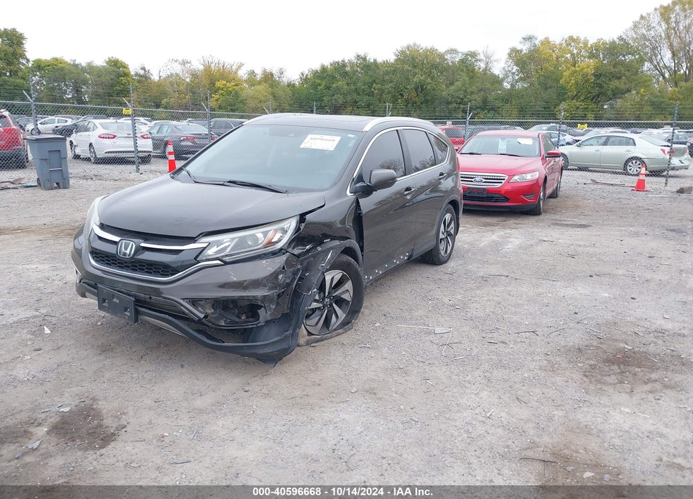 2015 HONDA CR-V TOURING VIN: 5J6RM4H9XFL027617