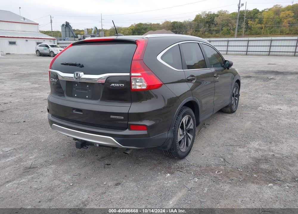 2015 HONDA CR-V TOURING VIN: 5J6RM4H9XFL027617