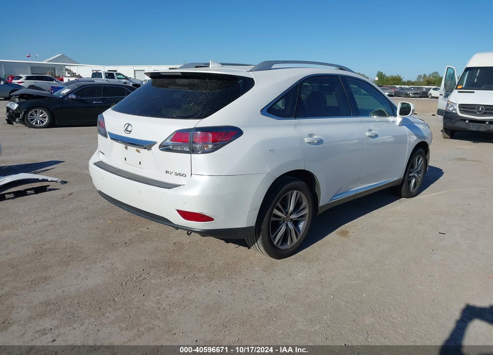 2015 LEXUS RX 350 VIN: 2T2ZK1BA6FC178809