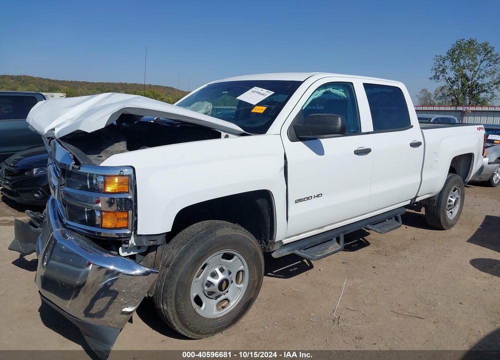 2018 CHEVROLET SILVERADO 2500HD WT VIN: 1GC1KUEG6JF279299