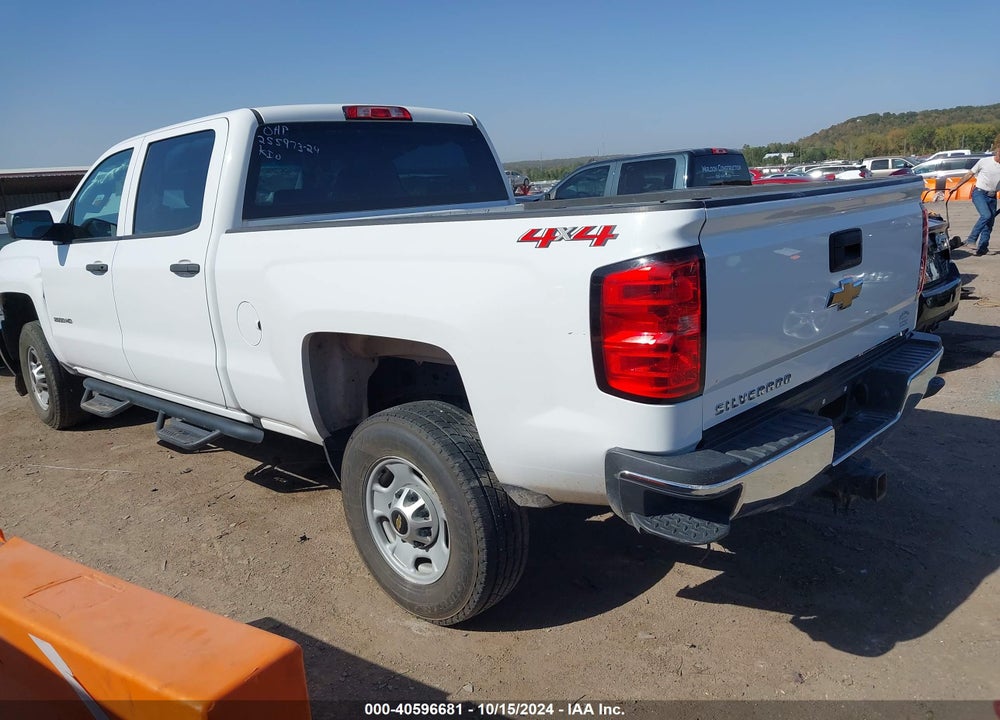 2018 CHEVROLET SILVERADO 2500HD WT VIN: 1GC1KUEG6JF279299