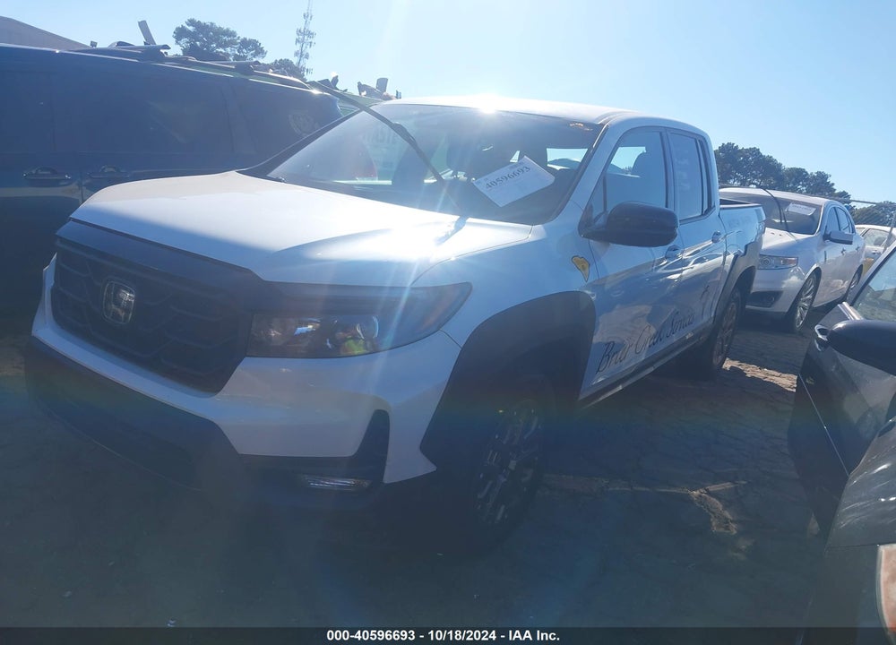 2022 HONDA RIDGELINE SPORT VIN: 5FPYK3F16NB001555