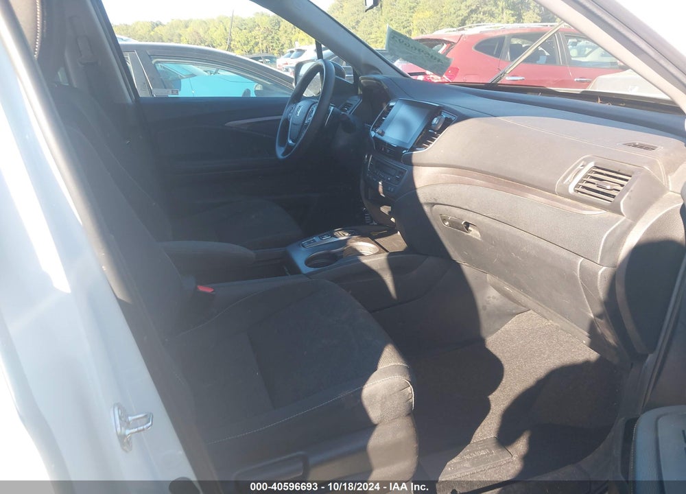 2022 HONDA RIDGELINE SPORT VIN: 5FPYK3F16NB001555